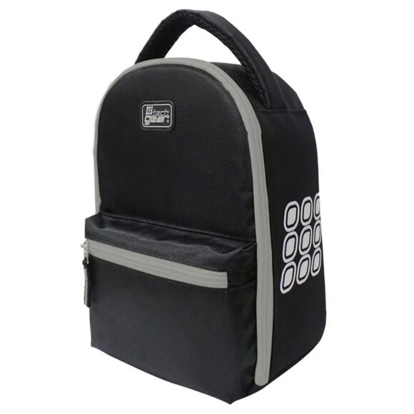 NEW Tech Gear Locker Style Lunch Box | Black - Picture 1 of 1